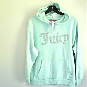 Juicy Couture studded hoodie sweatshirt